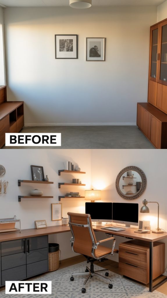 Closet Office Transformation