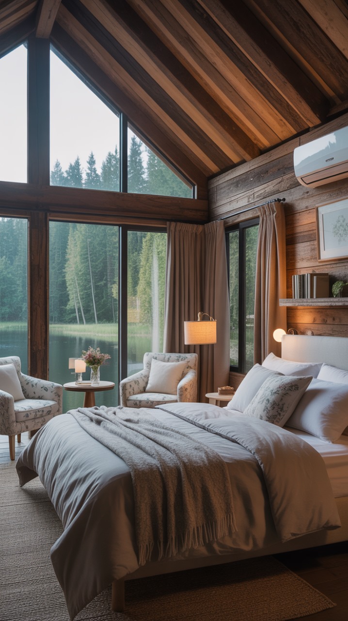 forest cabin interior