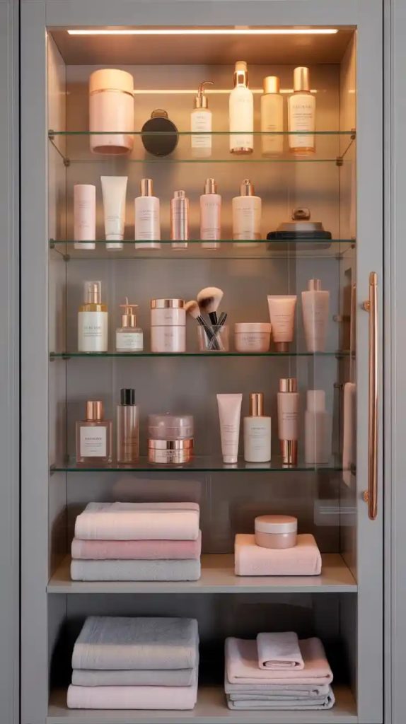 behind door storage ideas