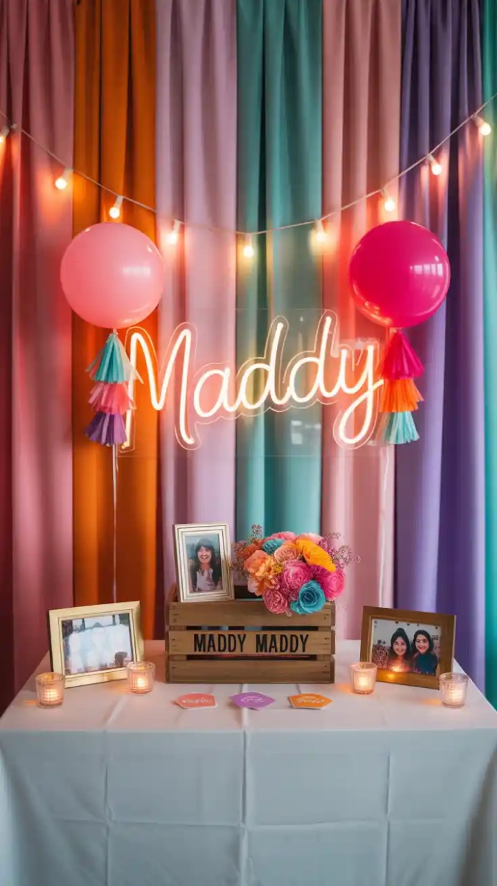 Anniversary senior table