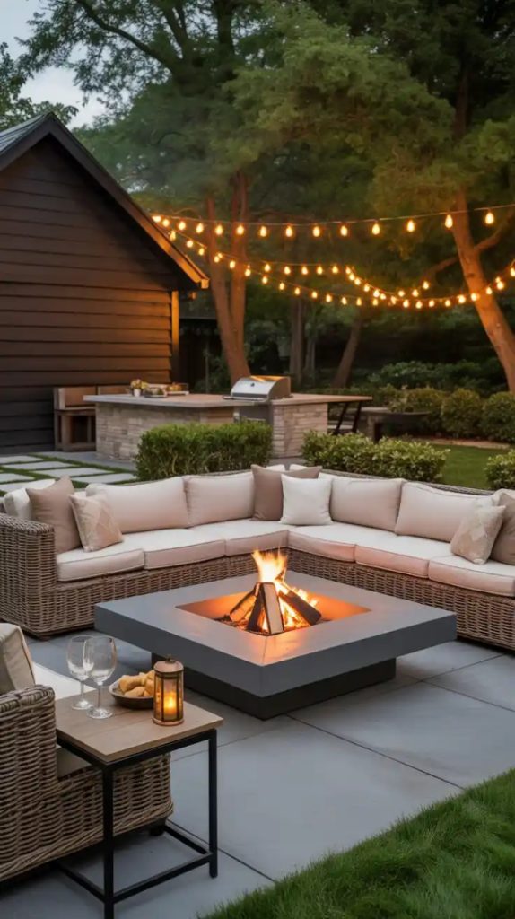simple backyard fire pit ideas for outdoor living