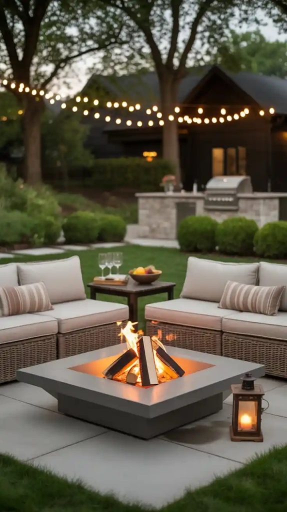 Simple Backyard Fire Pit Ideas