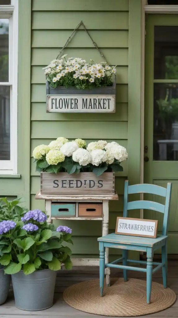 Small Front Porch Decorating Ideas on a Budget