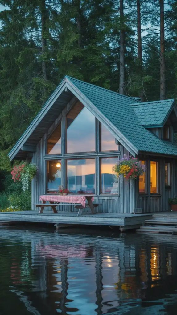 Cozy Lake Cabins with Views