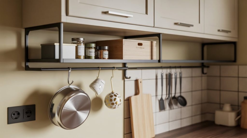 Rolling cart as a coffee and beverage station