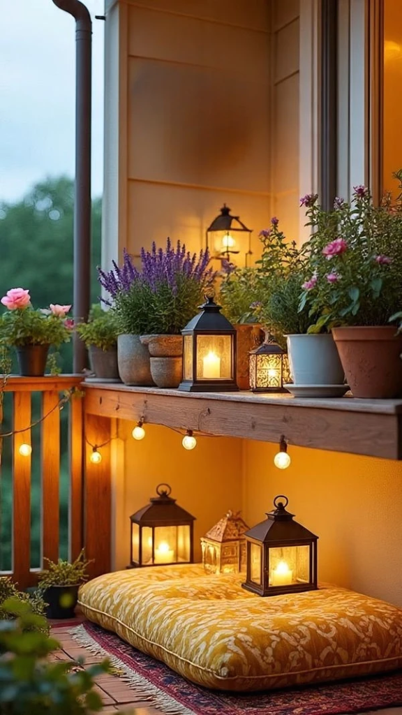 cozy balcony inspiration