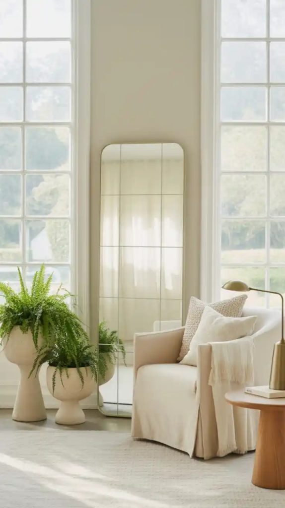 Artistic dining room with gallery wall