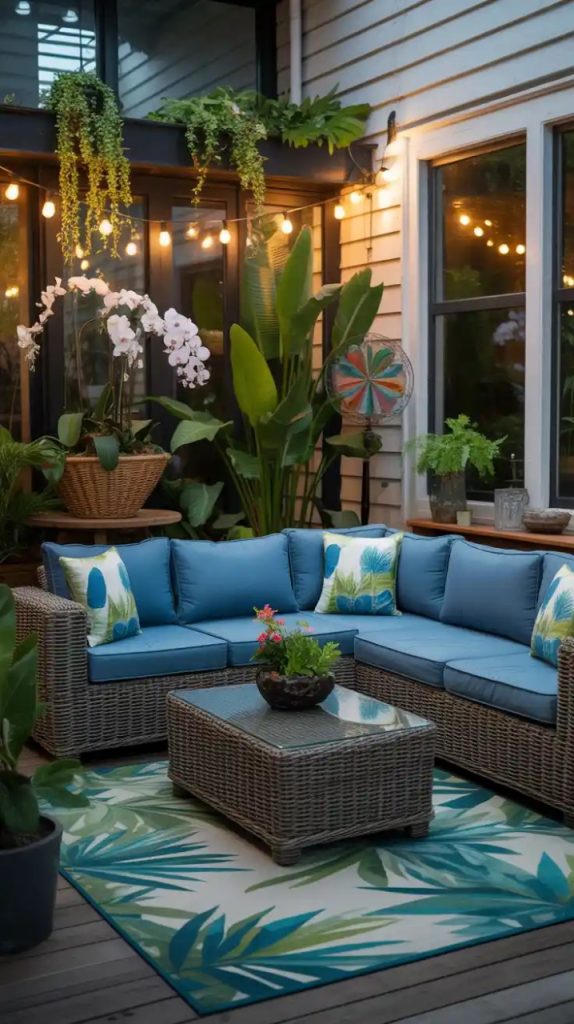 cozy patio design