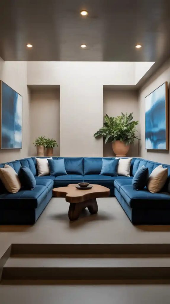 modern conversation pit