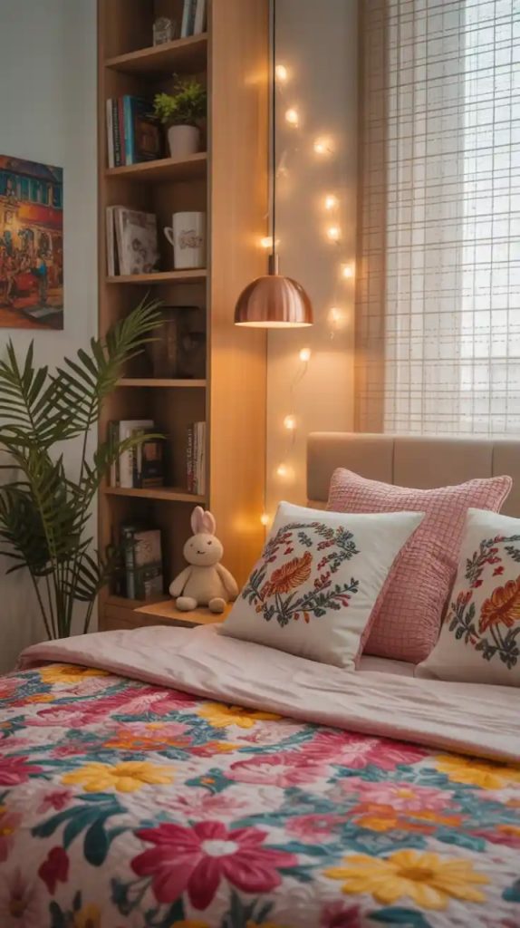 bedroom corner décor
