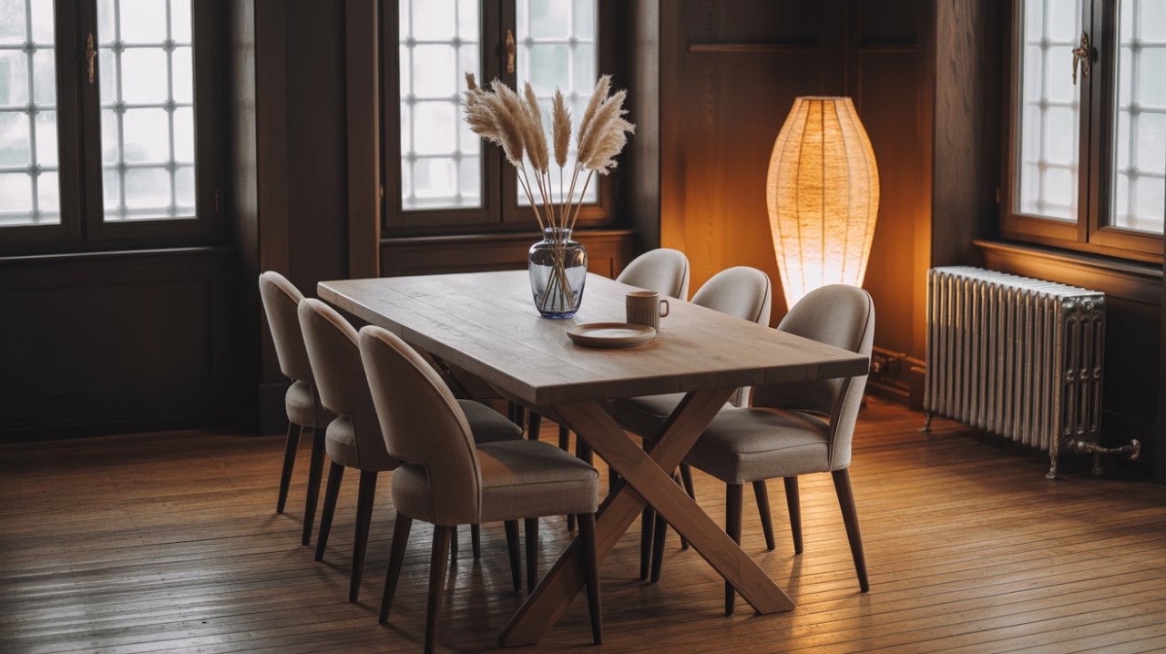 bohemian dining decor