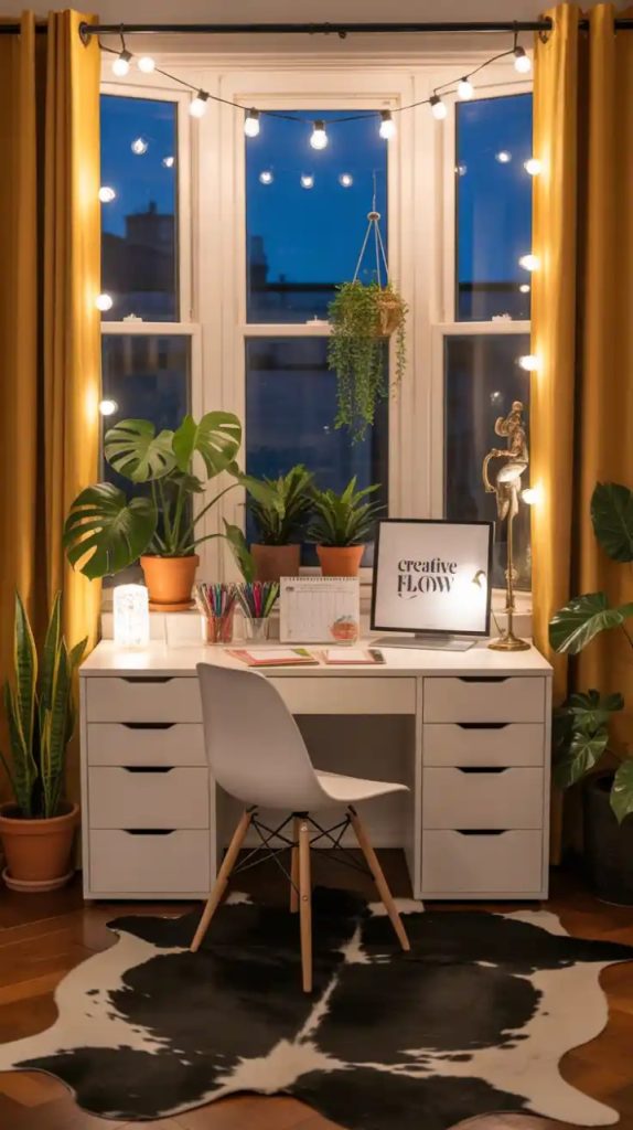boho mirror décor