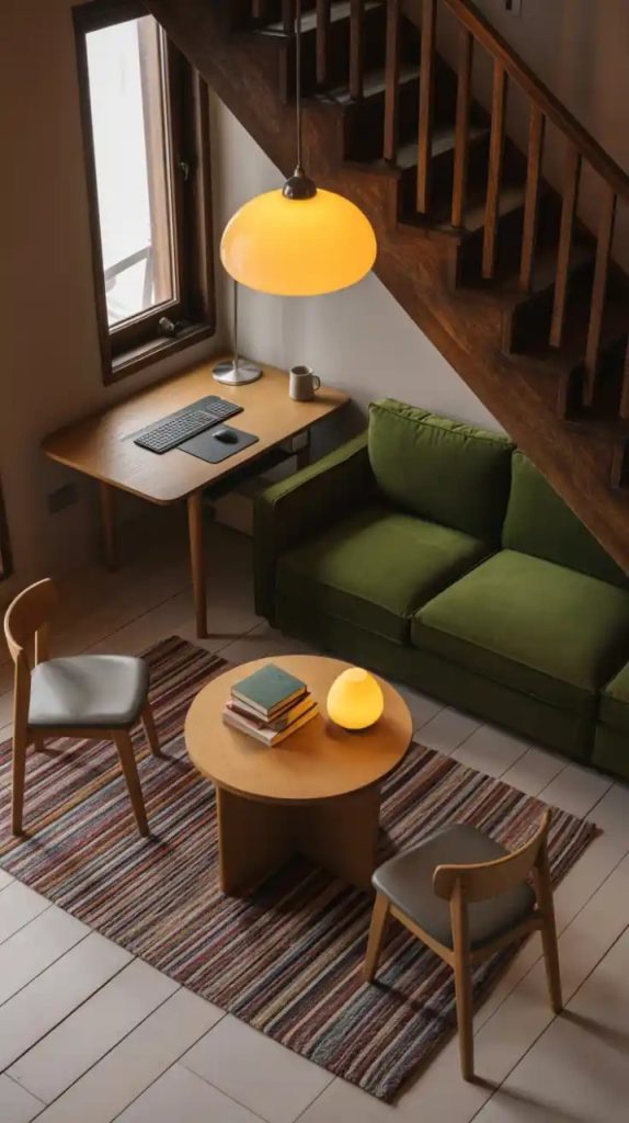 space-saving desk ideas,