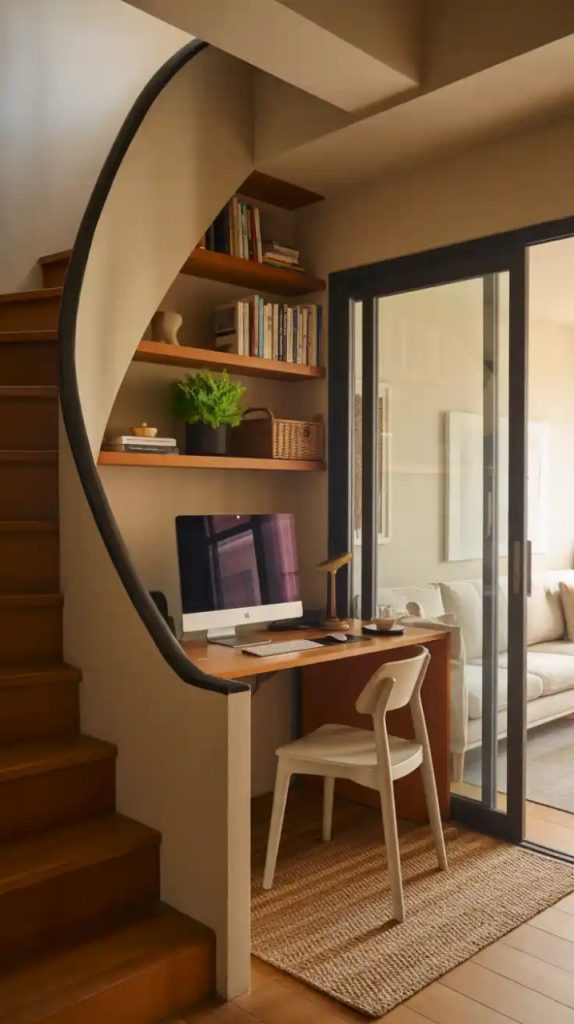 cozy study area