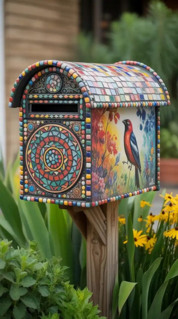 rustic mailbox