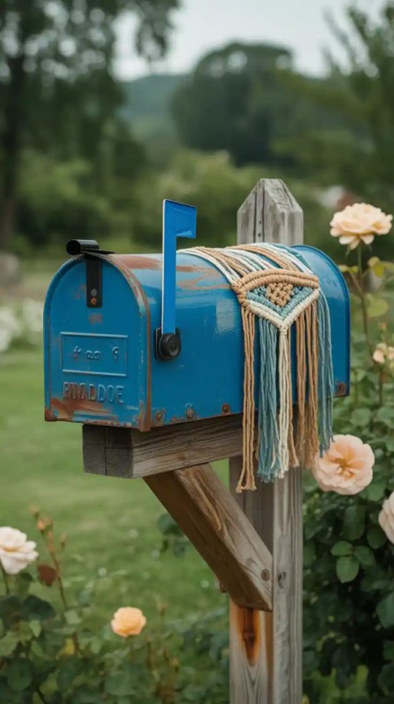 mailbox post decor