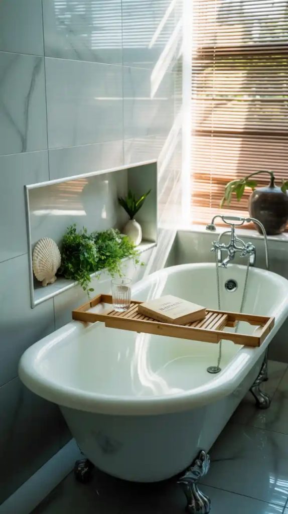 Moroccan boho shower tile inspiration