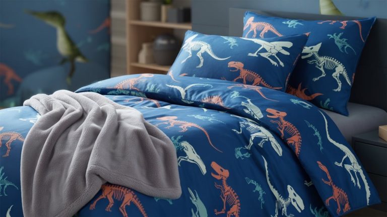 Dinosaur bookshelf with toddler-friendly design