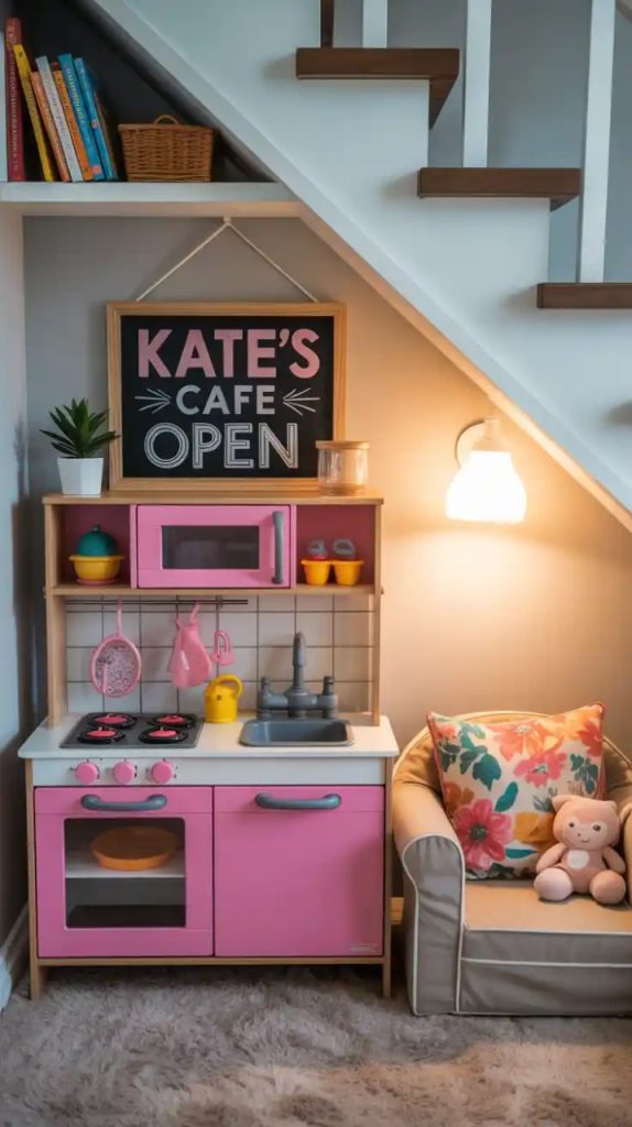 children’s book nook