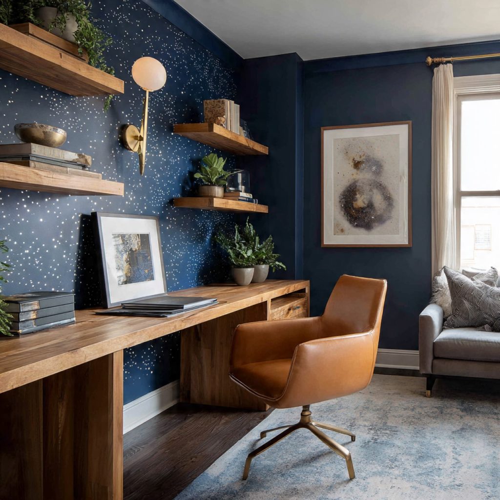 Solar system hanging mobile for girls’ room