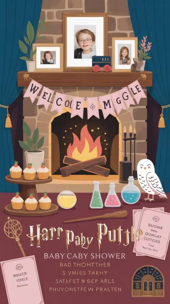 Donut-themed double the fun baby shower wall