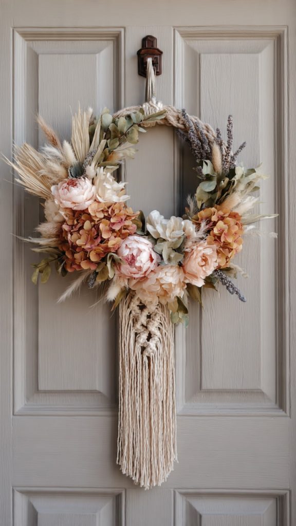 Boho Front Door Decor Ideas