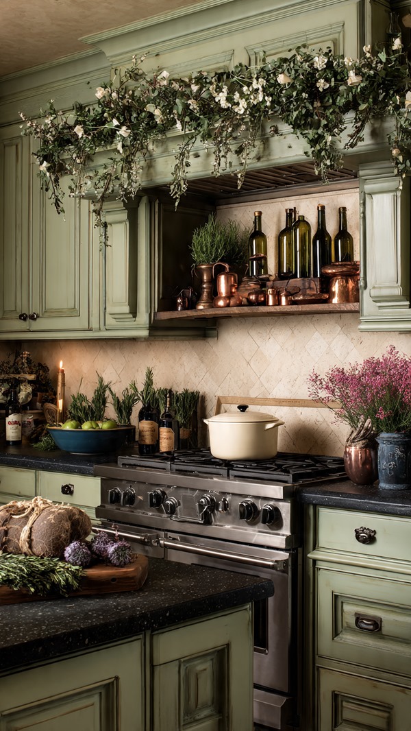 nature-inspired kitchen