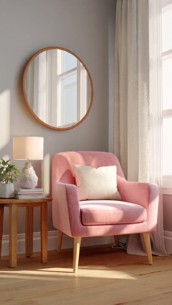 Multifunctional ottoman used in small bedroom design