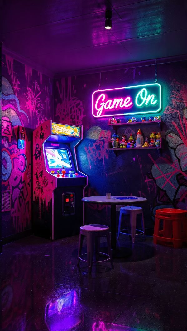 Modern game room for small spaces