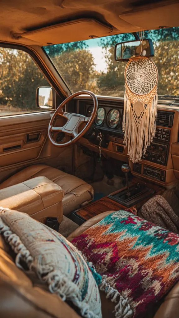 Boho Car Interior Ideas